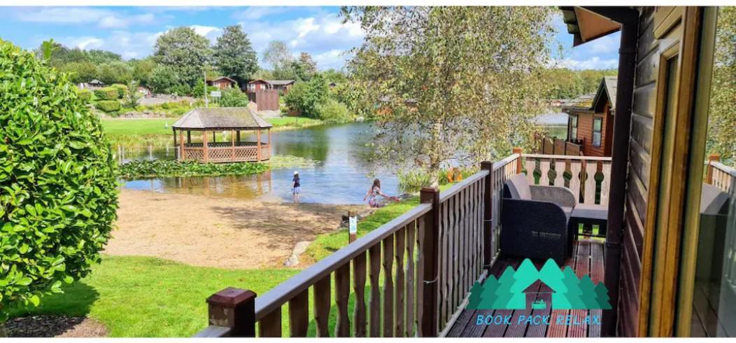 4 Bed Luxury Lodge With Hot Tub Near Lake District Warton Экстерьер фото
